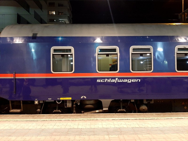 nightjet sleeper train wagon review