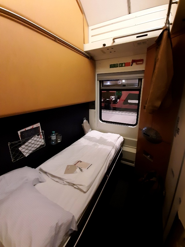 nightjet train review standard sleeper