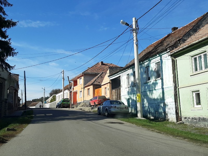 uphill street