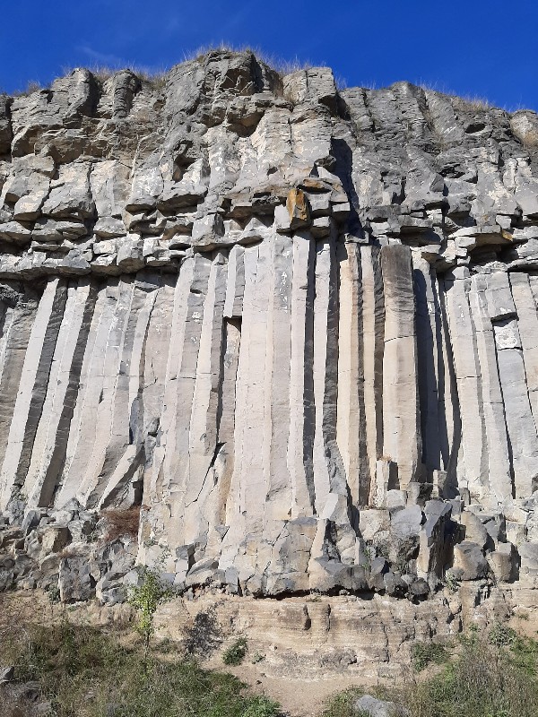 Racoș basalt columns