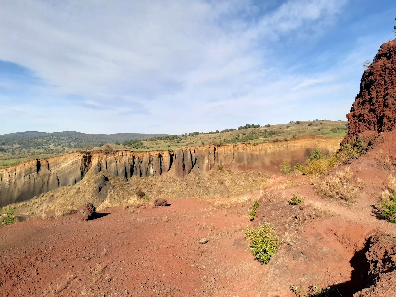 racoș volcano landscape