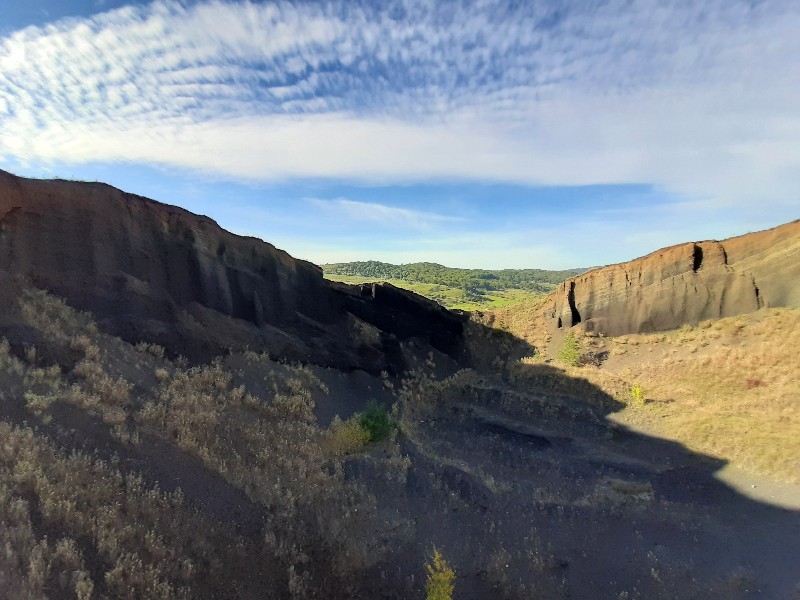 volcanic landscape