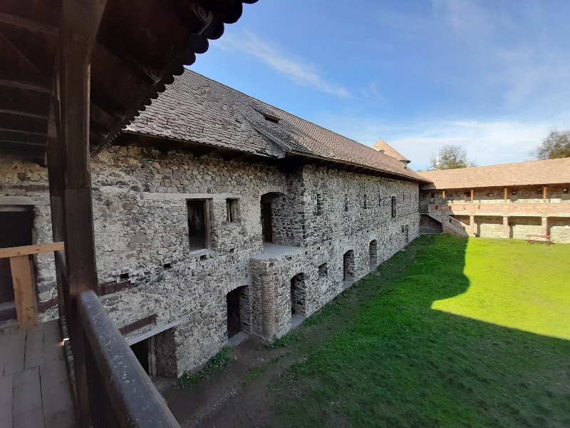 inner courtyard castle