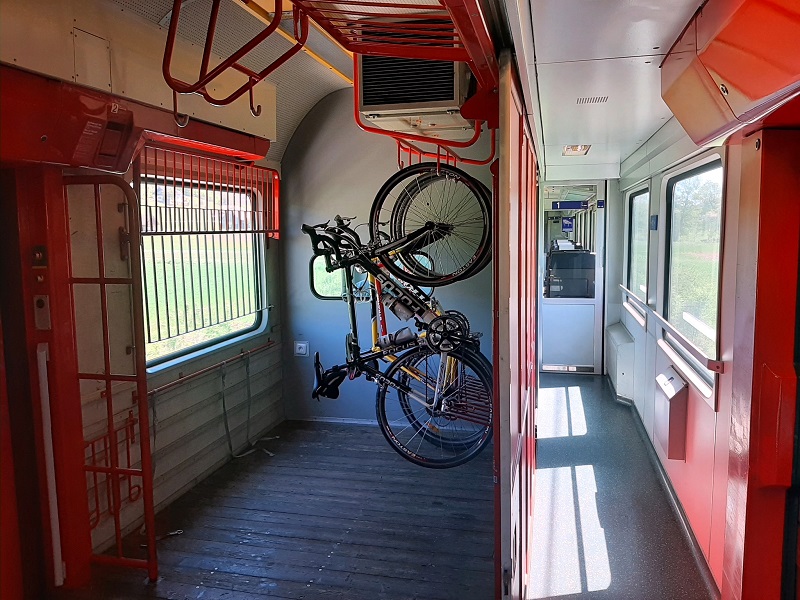 bike bicycle train emona slovenia austria train