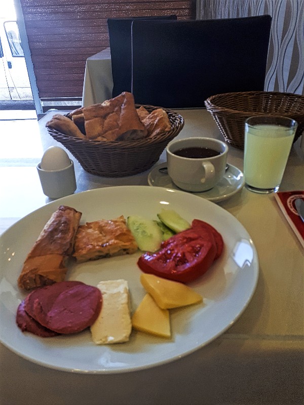 kars konak hotel breakfast