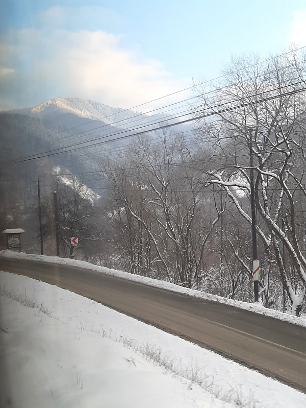 romania maramures scenery night train sighetu marmatiei sleeper cfr