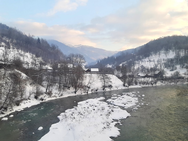 bistra river maramures romania