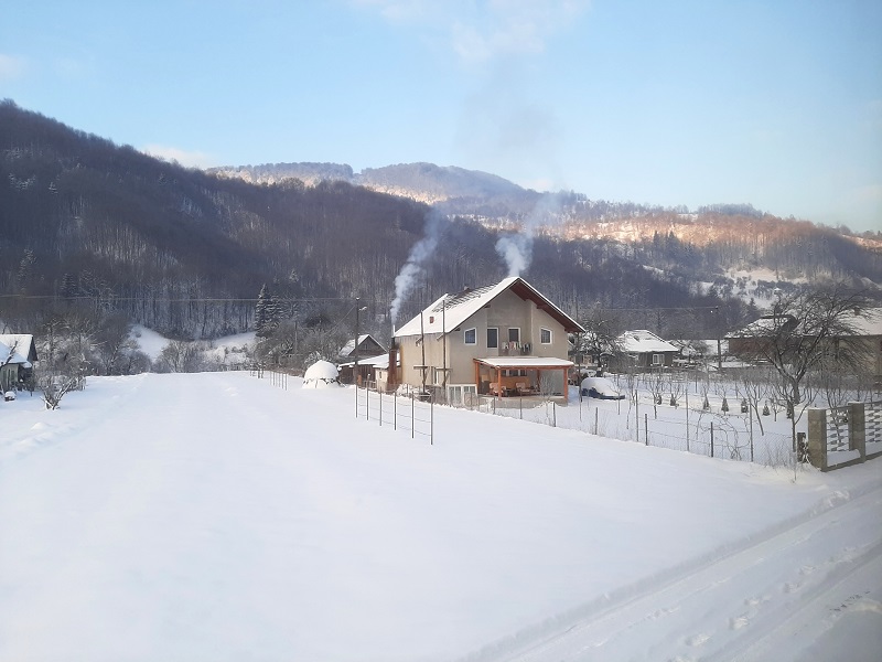 Valea Vișeului scenery train