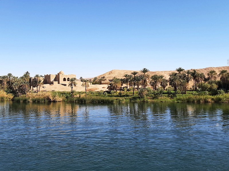 nile river view egypt