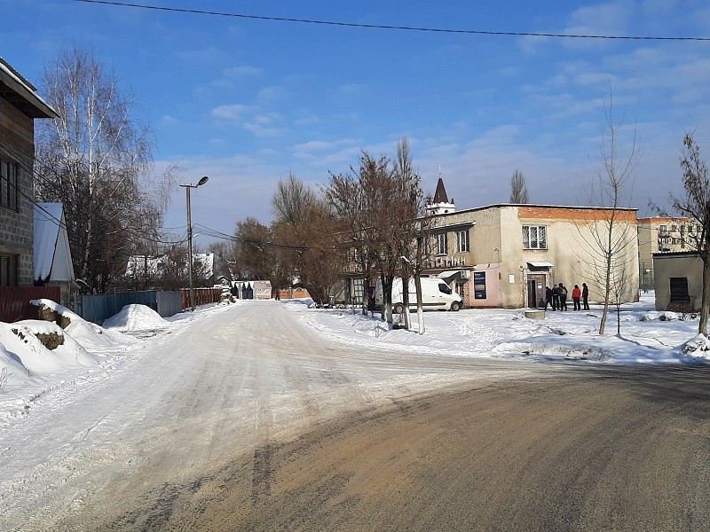 ukraine town street