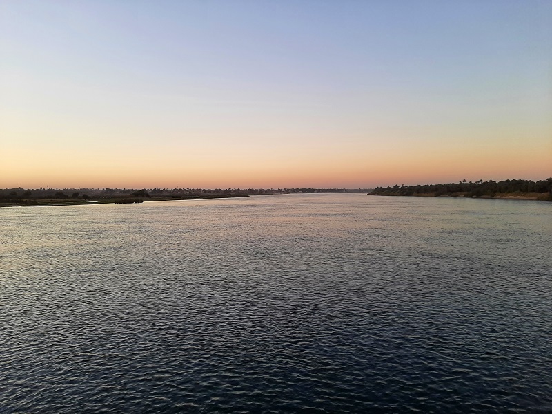 sunset nile kom ombo aswan river cruise