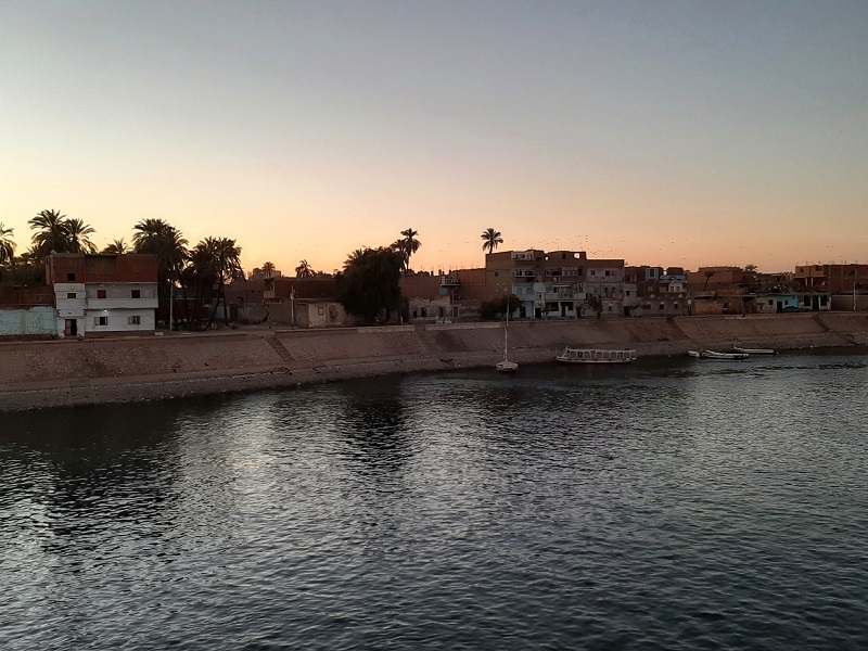 town nile sunset aswan to kom ombo river cruise
