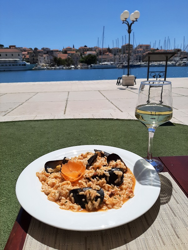 seafood risotto restaurant trogir