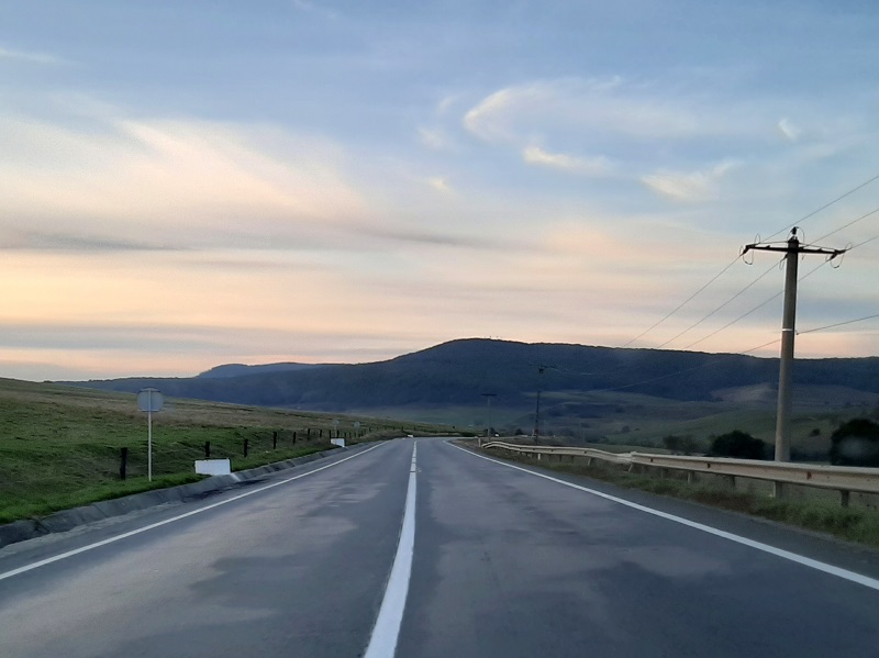 sunset transylvania