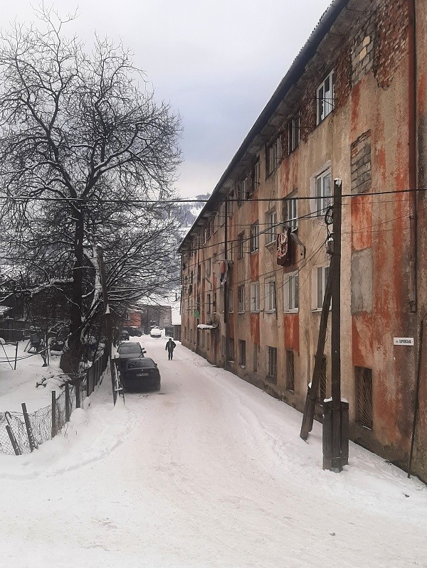 soviet apartment block