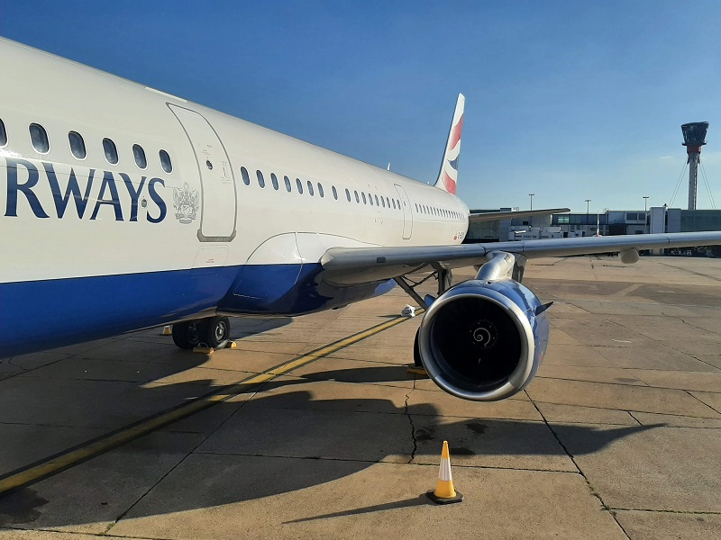 british airways airbus a321 lonodon heathrow