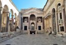 peristyle diocletian's palace split croatia
