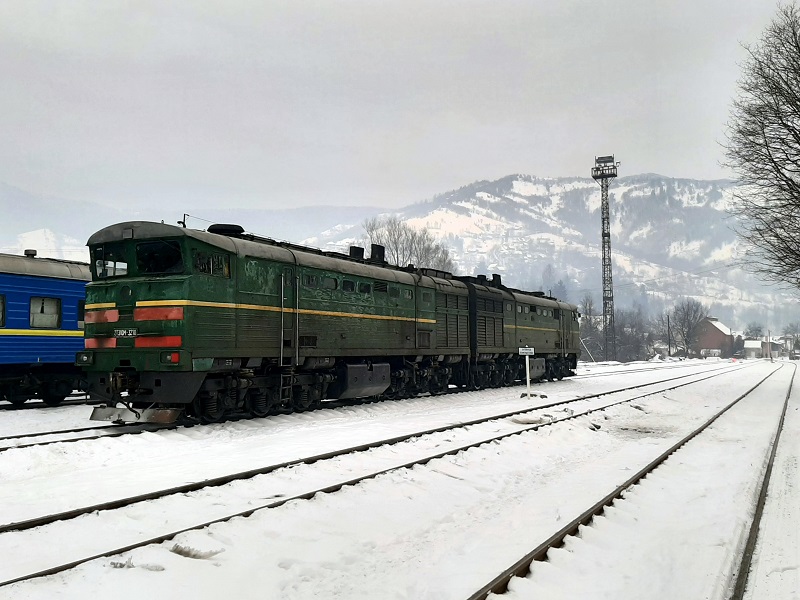 ukraine railways locomotive