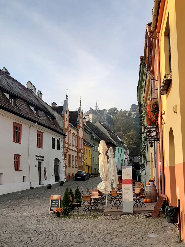 sighisoara old town centre