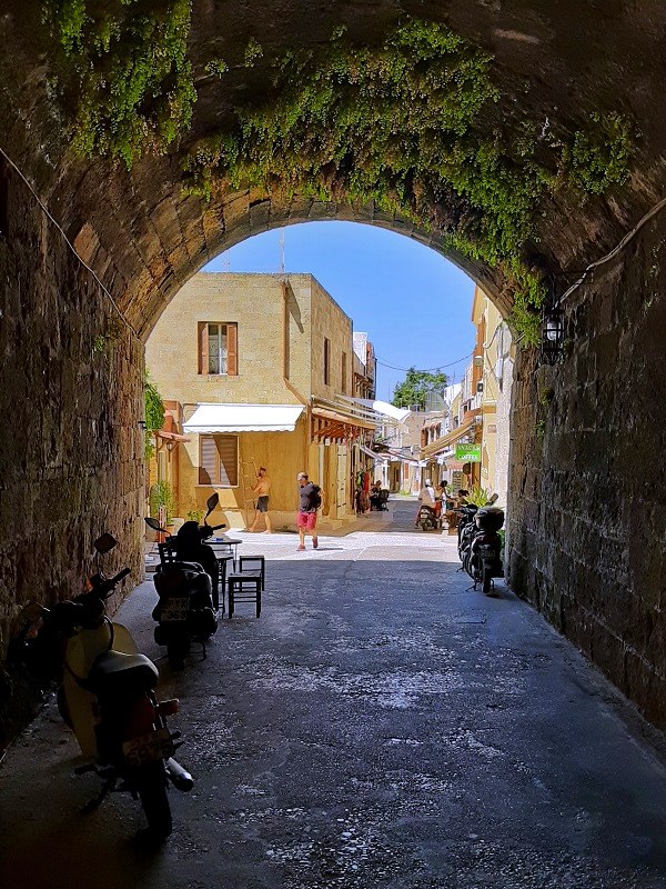 saint athanasios gate rhodes old town