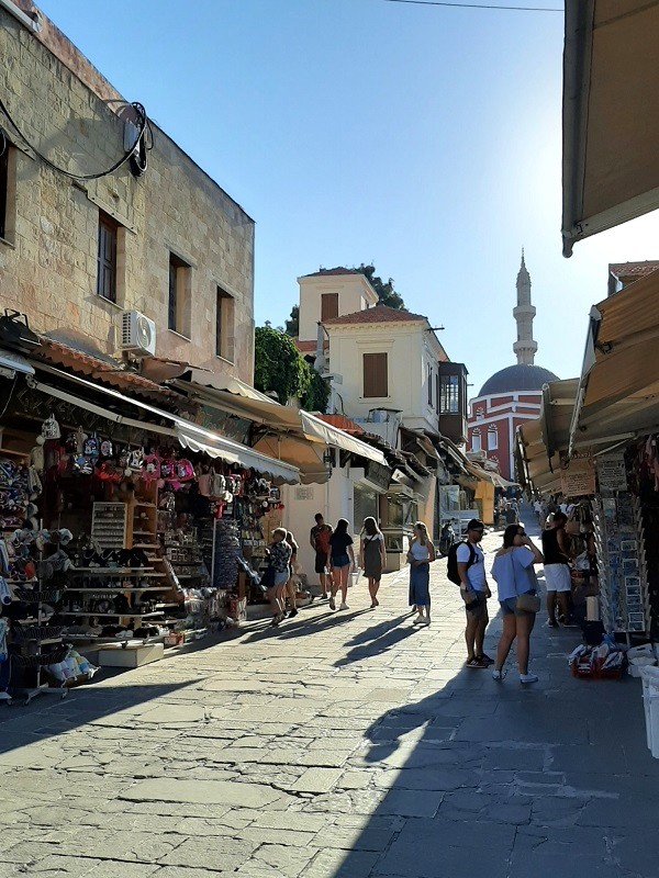 sokratous street rhodes town mosque of suleiman