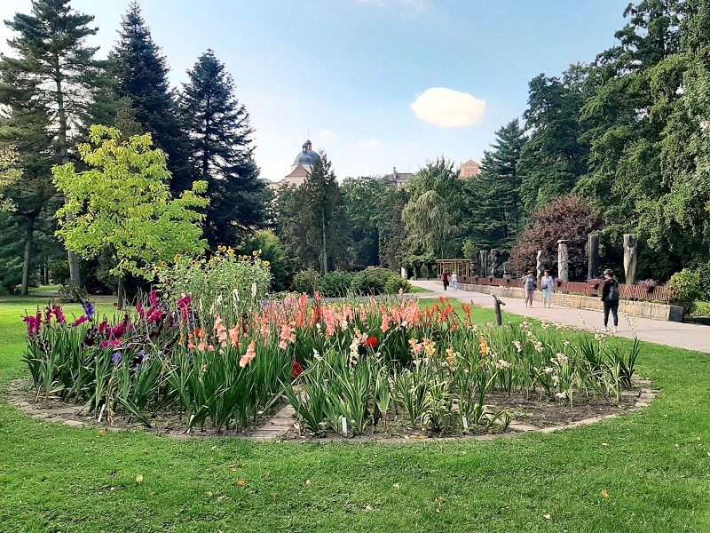 Bezruč Park botanical gardens art nouveau belle epoque