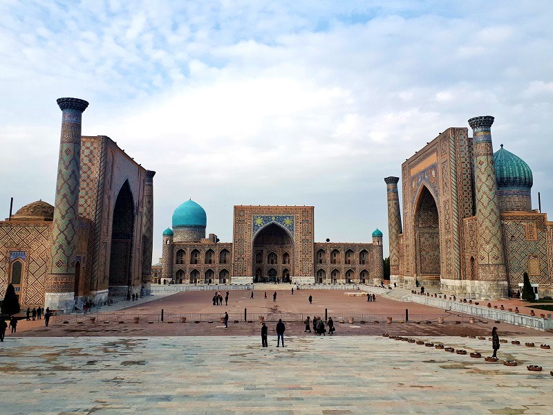 registan samarkand uzbekistan trip report