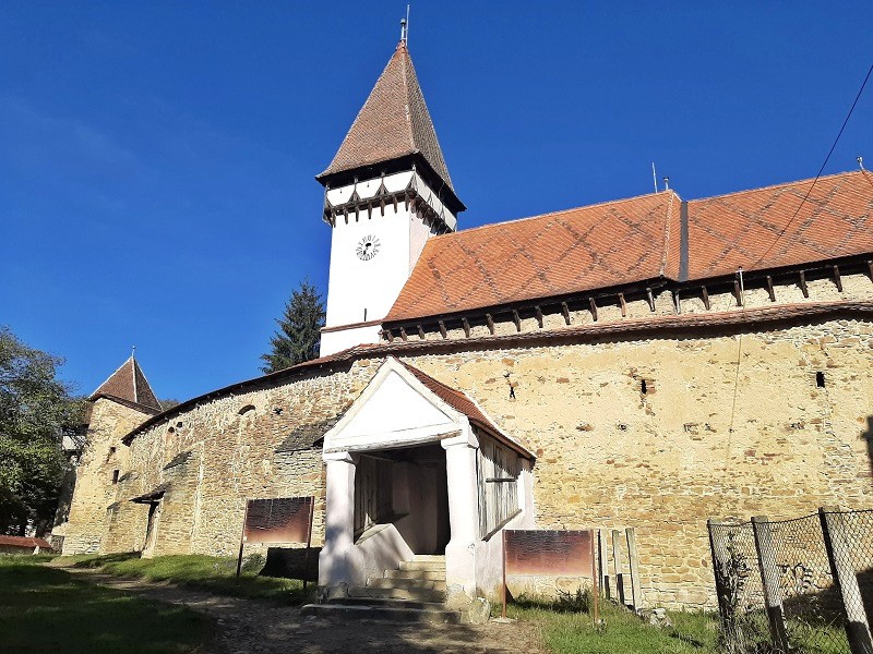 mesendorf meschendorf fortified church