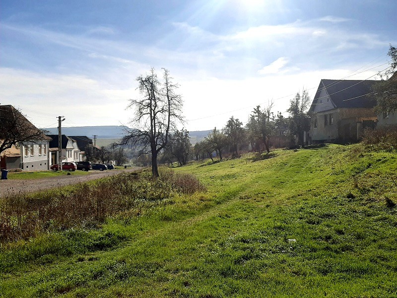 transylvania sunny autumn day