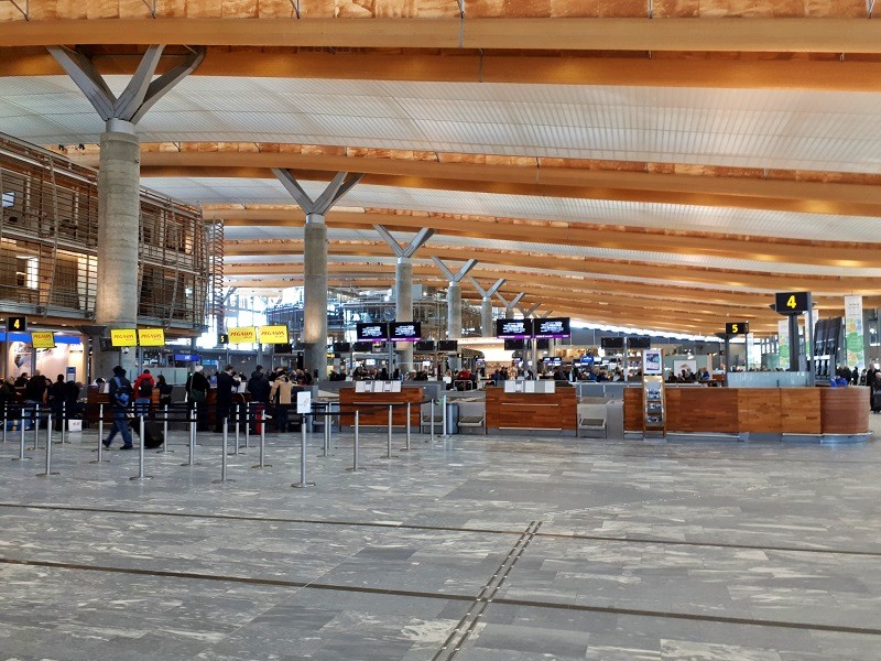 oslo gardermoen airport check-in