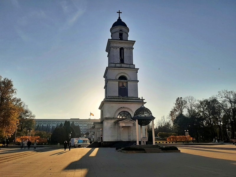 bell tower cathedral chisinau