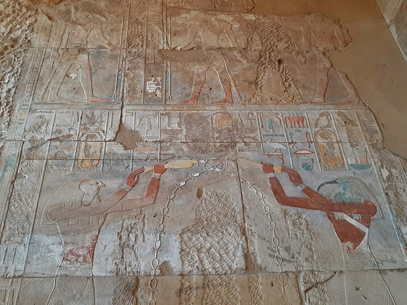 hatshepsut purification ceremony karnak