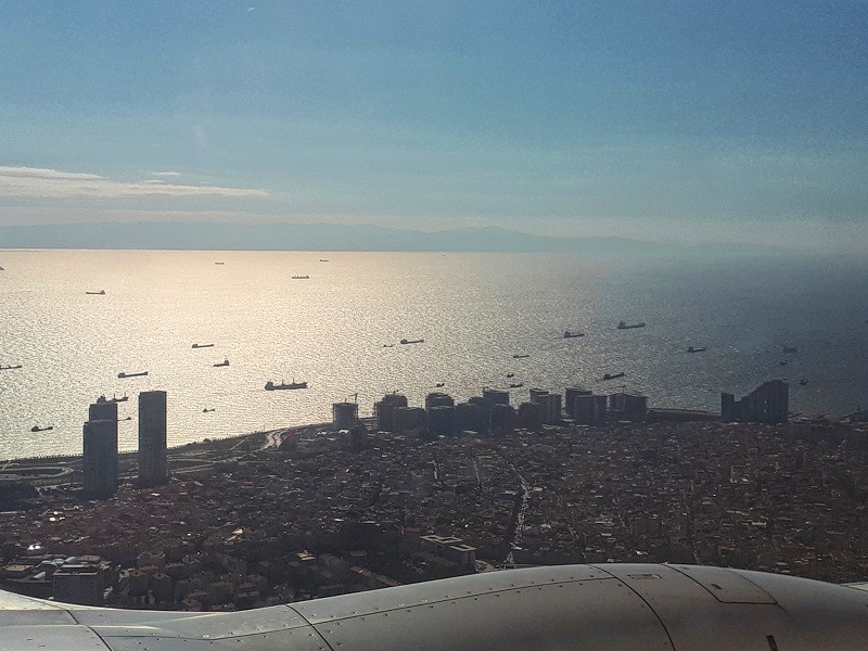 istanbul ataturk airport landing final approach