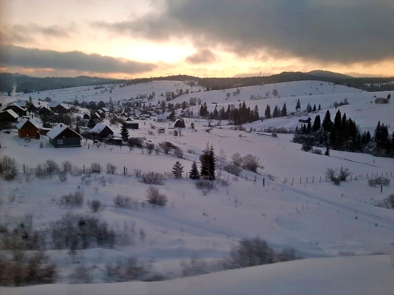 ukraine sunrise carpathian mountains scenic railway mukachevo kiev
