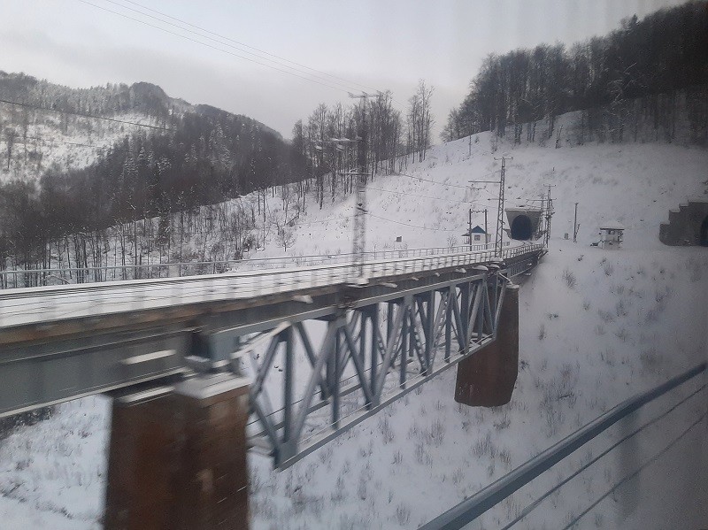 train tunnel bridge kiev lviv mukachevo railway line