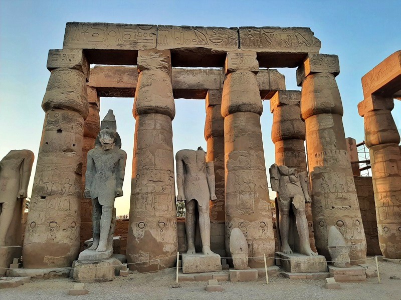 Great Court of Ramses II luxor