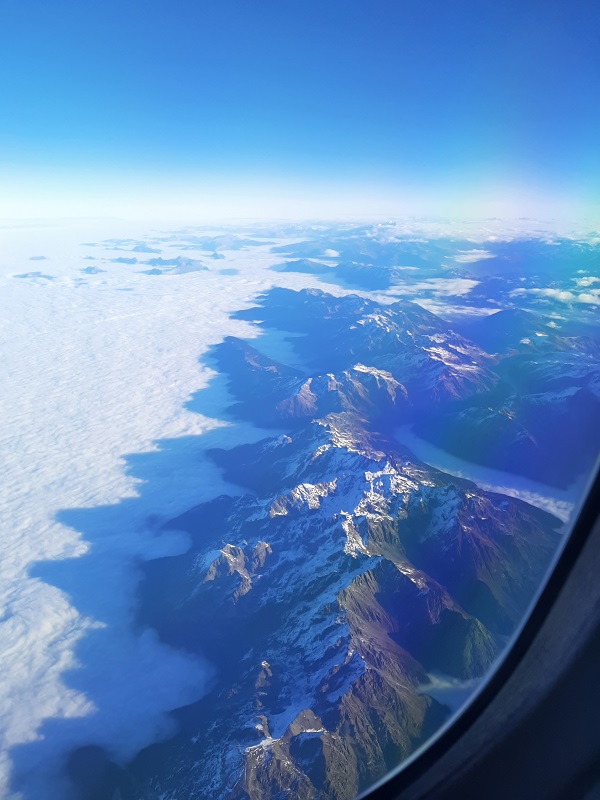 alps plane view