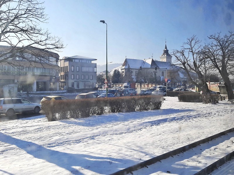 Brașov train approach