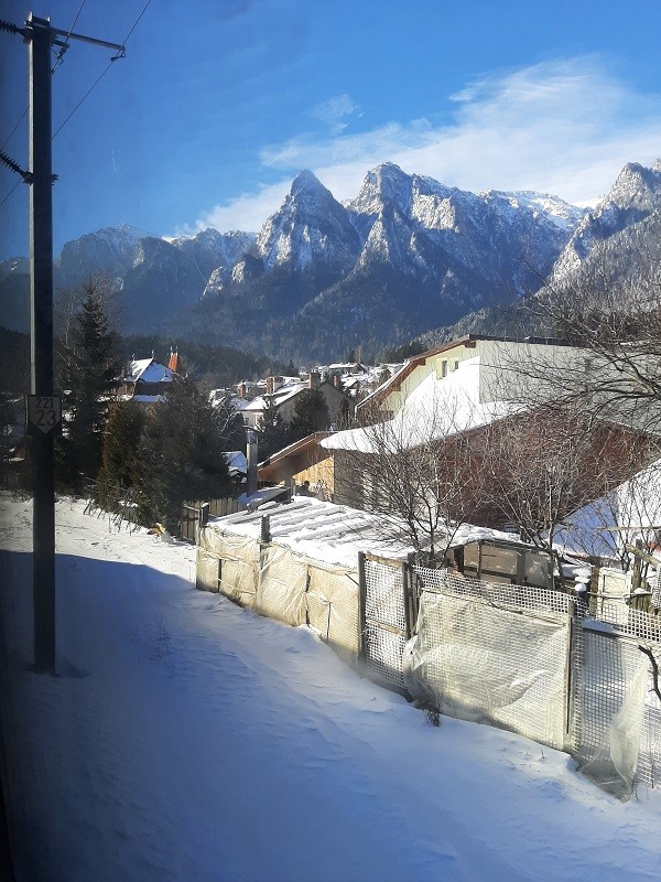 Bușteni mountain view ister train hungary romania budapest bucharest