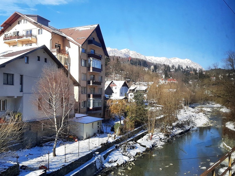 sinaia train view