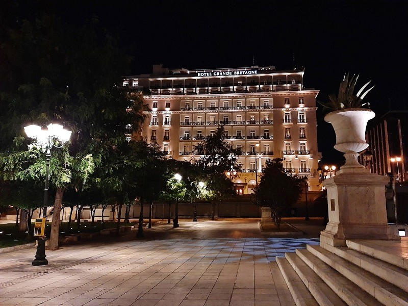 synyagma square last day athens grande bretagne hotel