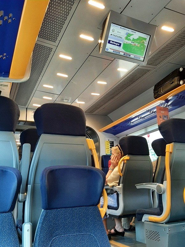 trenord second class seats train