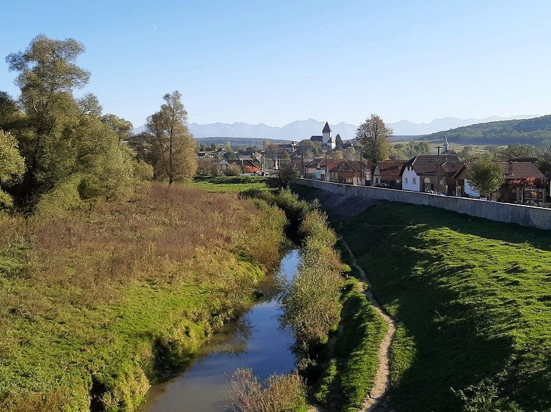 hosman fortified church carpathian mountains holzmengen