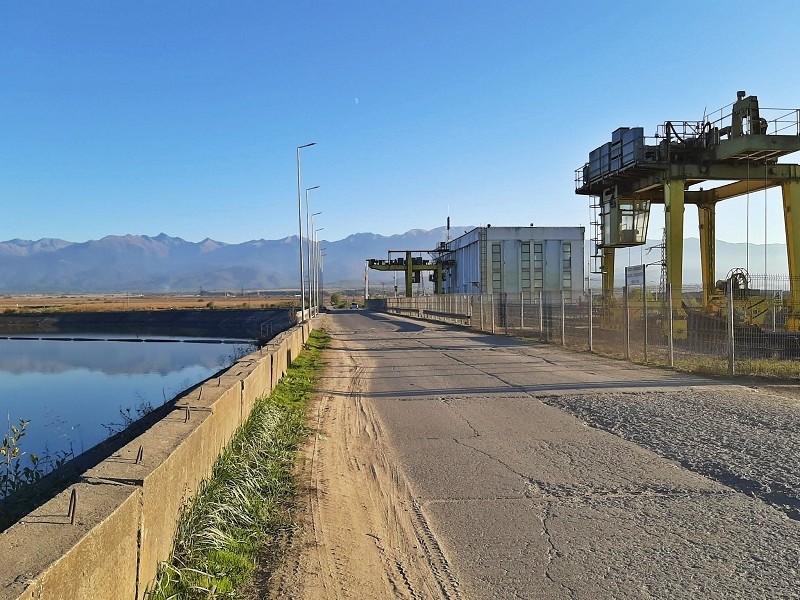 Săcădate Avrig river olt dam