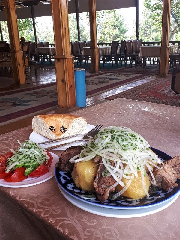 samarkand food lunch