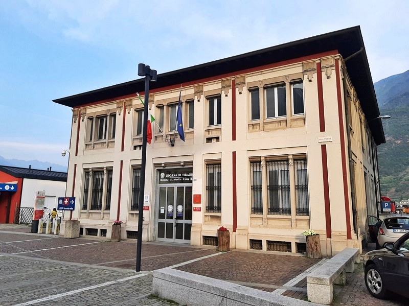 bernina railway express station