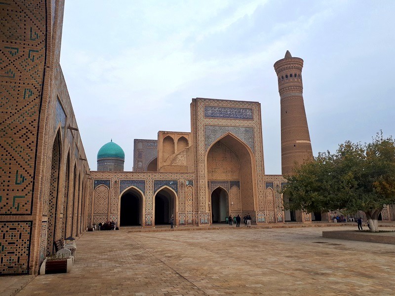 eastern iwan kalon mosque