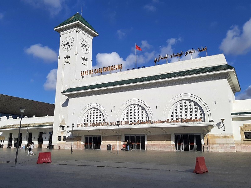 casablanca main railway station