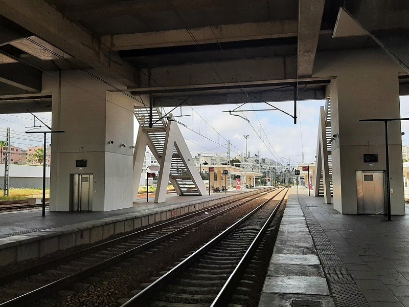 platform train station casablanca