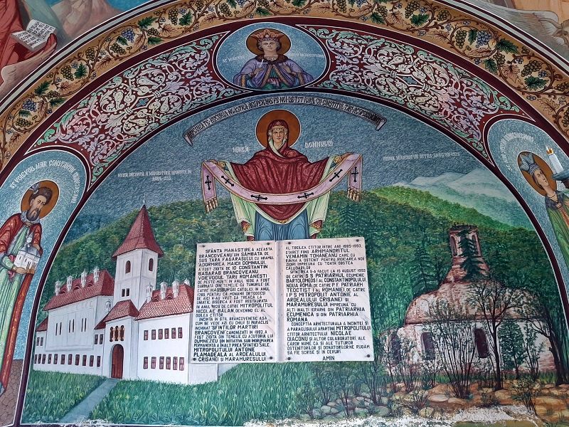 monastery frescoes sambata de sus